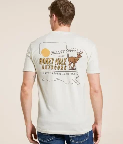 Graphic T-Shirts | Honey Hole® The Rut T-Shirt Natural