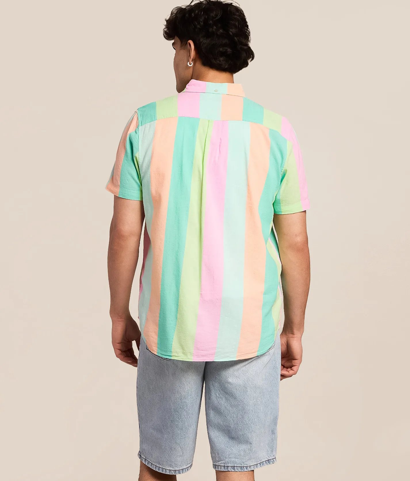 Chubbies The Seamfoam Layer Shirt Bright Green