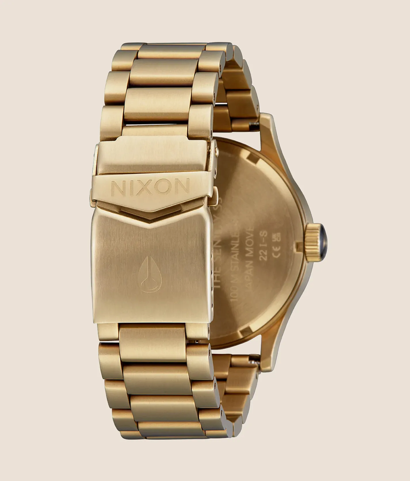 Accessories | Nixon The Sentry SS Watch Yellow Gold Black