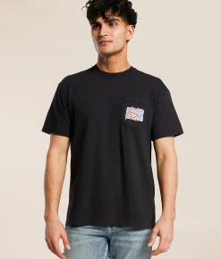 Old Row The Shark Surfer T-Shirt Black