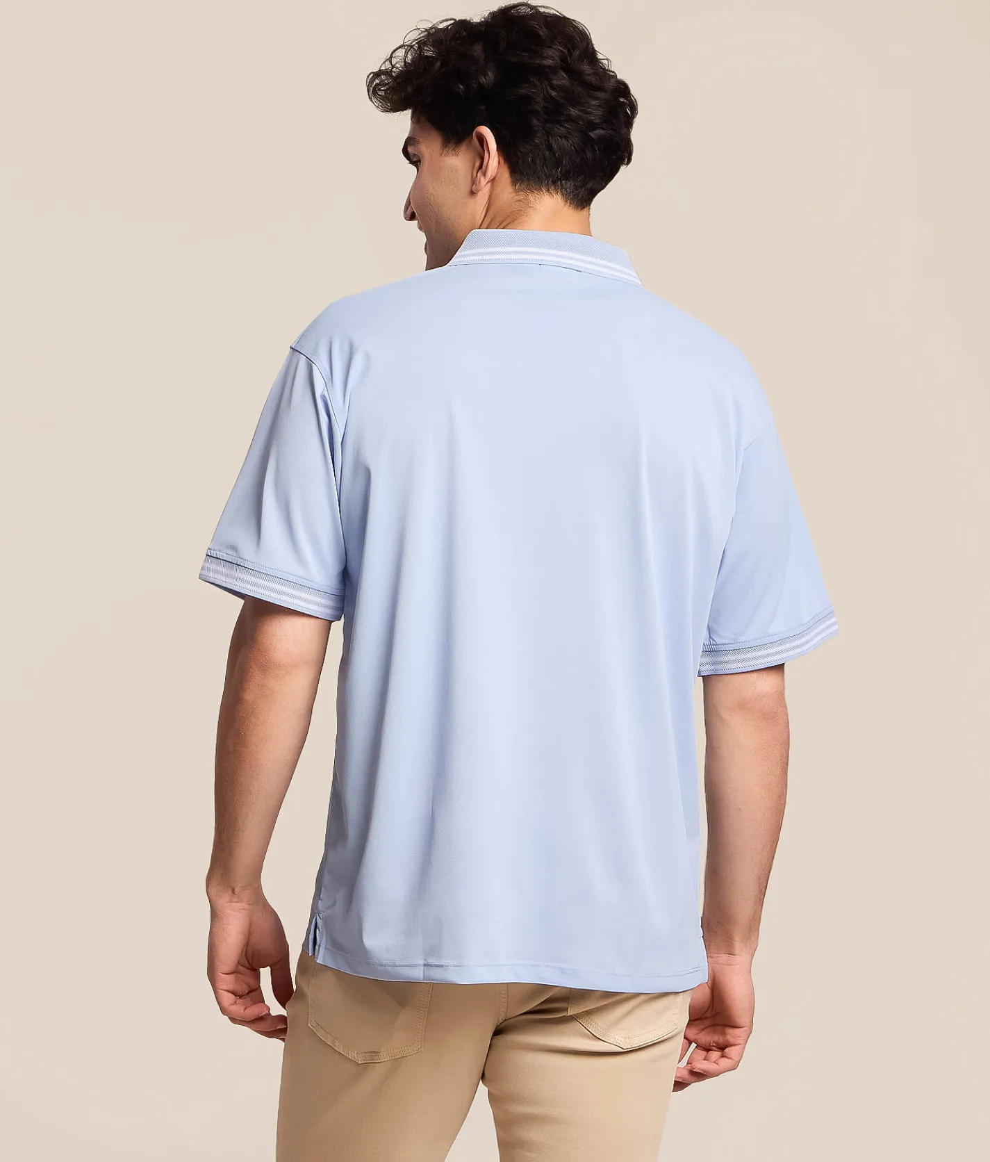 Devereux Golf The Skull Caddy Tips Performance Polo Marine Layer Outlet