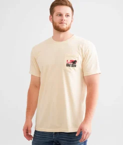 Graphic T-Shirts | Old Row The Smokin' Cowboy T-Shirt Ivory
