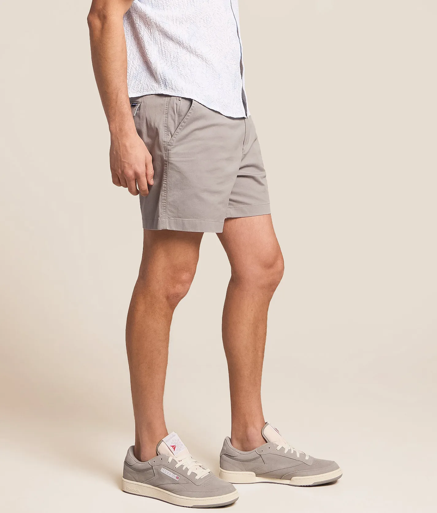 Chubbies The Steel Grays Stretch Short Medium Grey Online