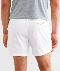 Bottoms|Shorts | Chubbies The Vannas Stretch Short Pure White