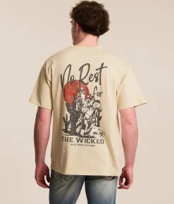 Tops|Graphic T-Shirts | Ariat The Wicked T-Shirt Sandshell