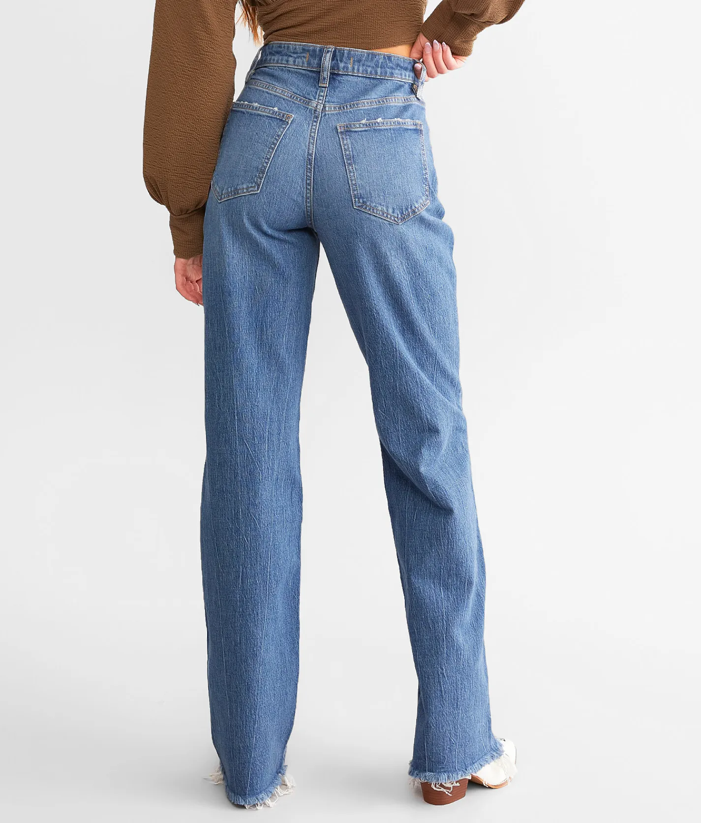 Jeans|Bottoms | Willow & Root The Wide Leg Jean Sprout