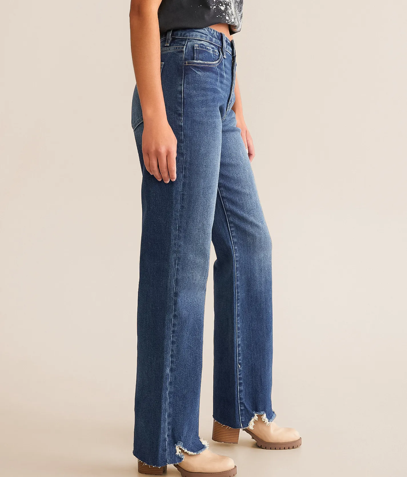 Jeans|Bottoms | Willow & Root The Wide Leg Jean Rowan