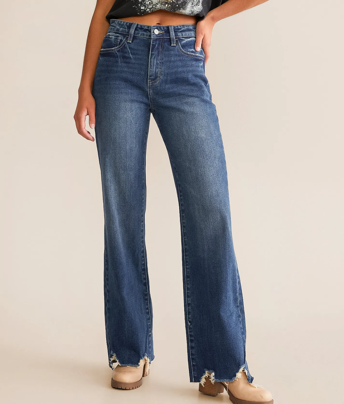 Jeans|Bottoms | Willow & Root The Wide Leg Jean Rowan