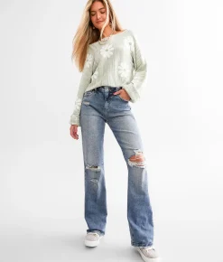 Willow & Root The Wide Leg Jean Laceflower Discount