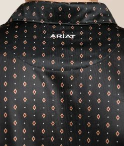 Ariat Thorin Fitted ClimateTEK Polo Black Sale