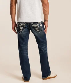 Rock Revival Thorne Straight Stretch Jean Thorne J202 Clearance