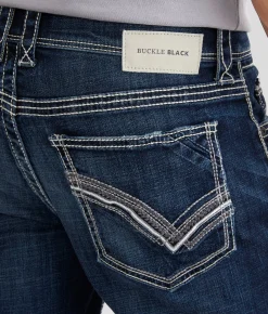 Sale Jeans|Bottoms | Buckle Black Three Boot Stretch Jean Catalpa