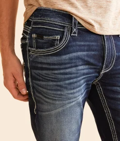 Buckle Black Three Boot Stretch Jean Clyde Clearance