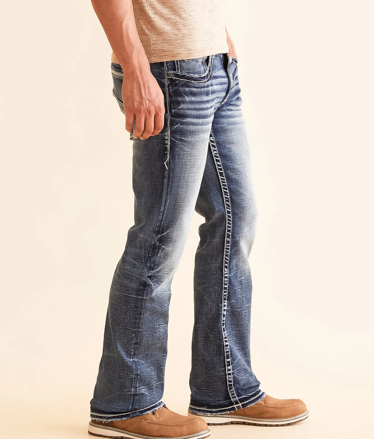 Sale Jeans|Bottoms | Buckle Black Three Boot Stretch Jean Primrose