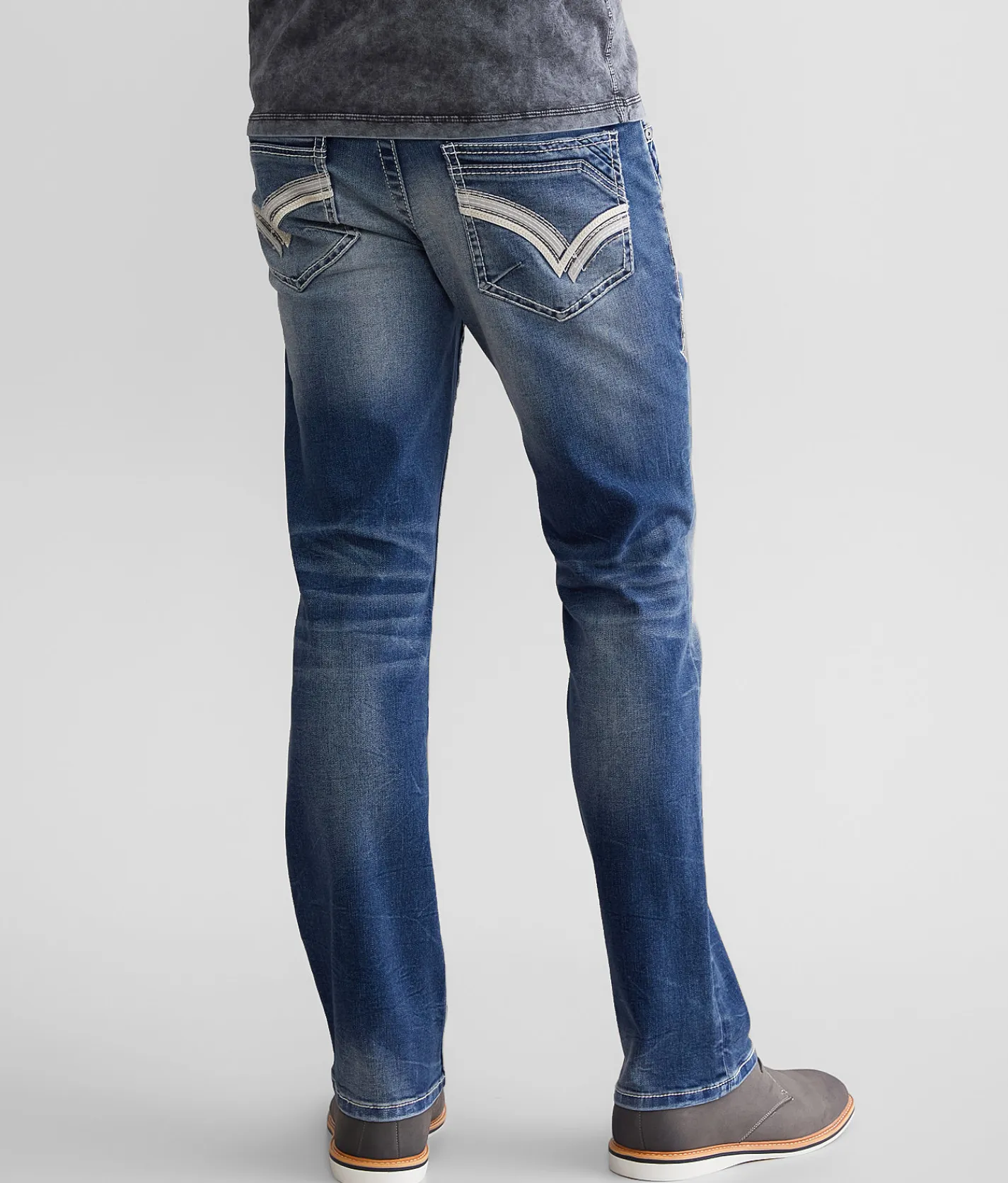 Buckle Black Three Boot Stretch Jean Marigold