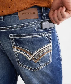Sale Jeans|Bottoms | Buckle Black Three Boot Stretch Jean Flamenco