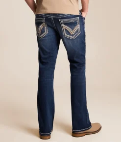 Buckle Black Three Boot Stretch Jean Hillstone
