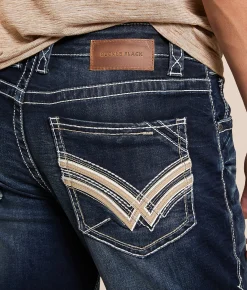 Buckle Black Three Boot Stretch Jean Flagstone New