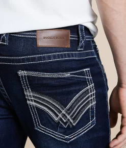 Buckle Black Three Boot Stretch Jean Sandpoint Discount