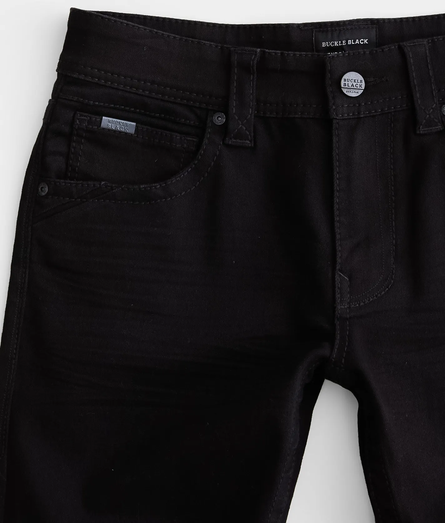 Buckle Black Three Boot Stretch Jean Shire River Online
