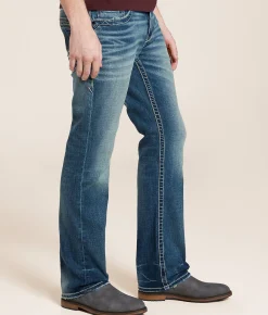 Buckle Black Three Boot Stretch Jean Wilson Best