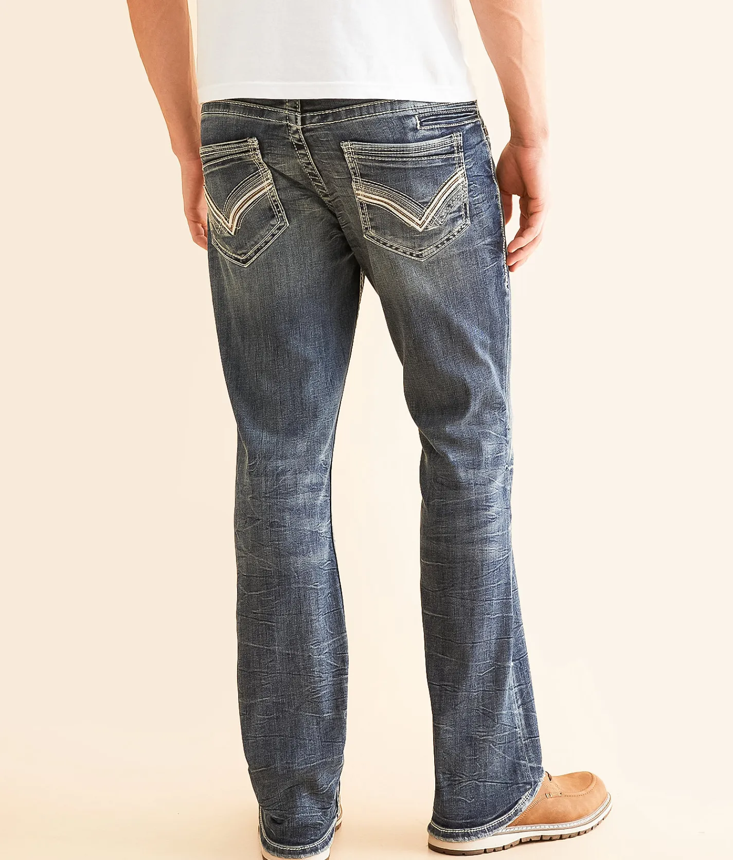 Buckle Black Three Boot Stretch Jean Vienne Outlet