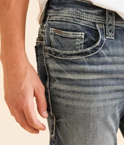 Buckle Black Three Boot Stretch Jean Vienne Outlet