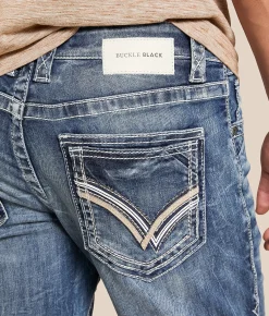 Bottoms | Buckle Black Three Boot Stretch Jean Maple