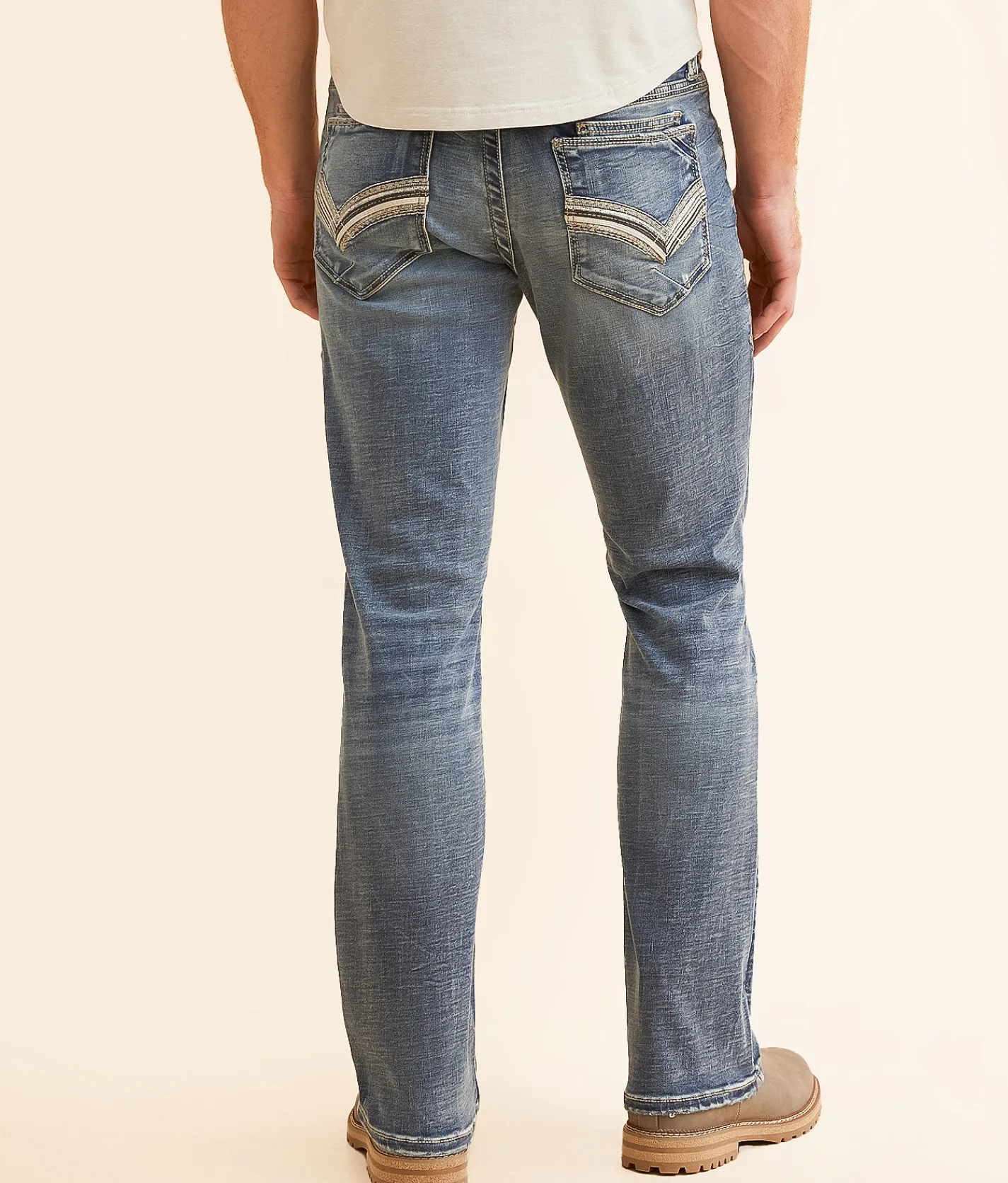 Buckle Black Three Boot Stretch Jean Juniper New