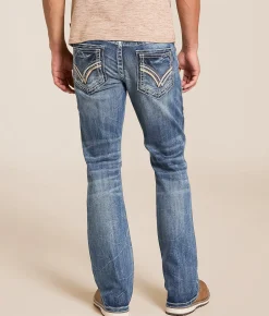 Buckle Black Three Boot Stretch Jean Maple Hot