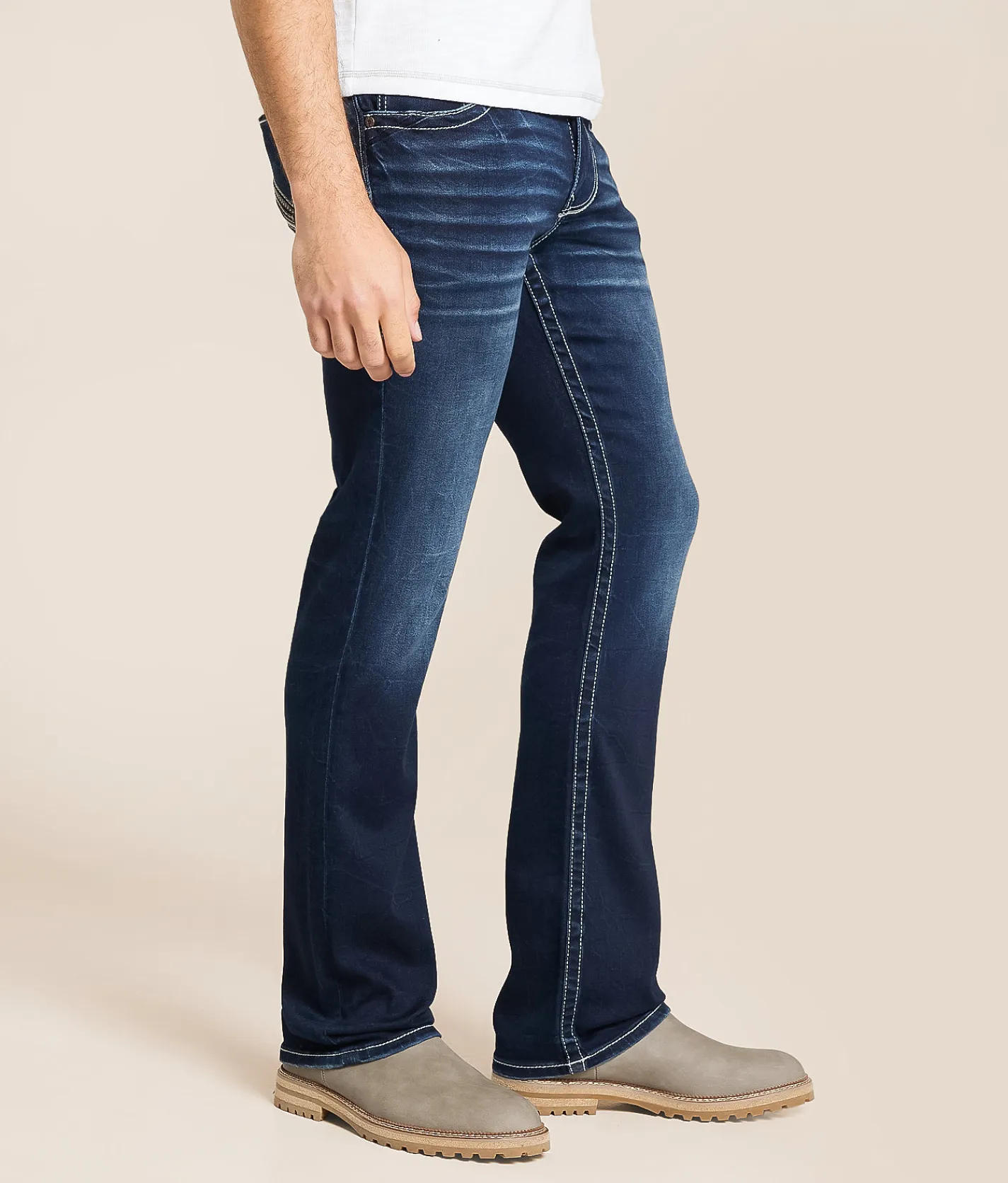 Buckle Black Three Boot Stretch Jean Kessler Sale
