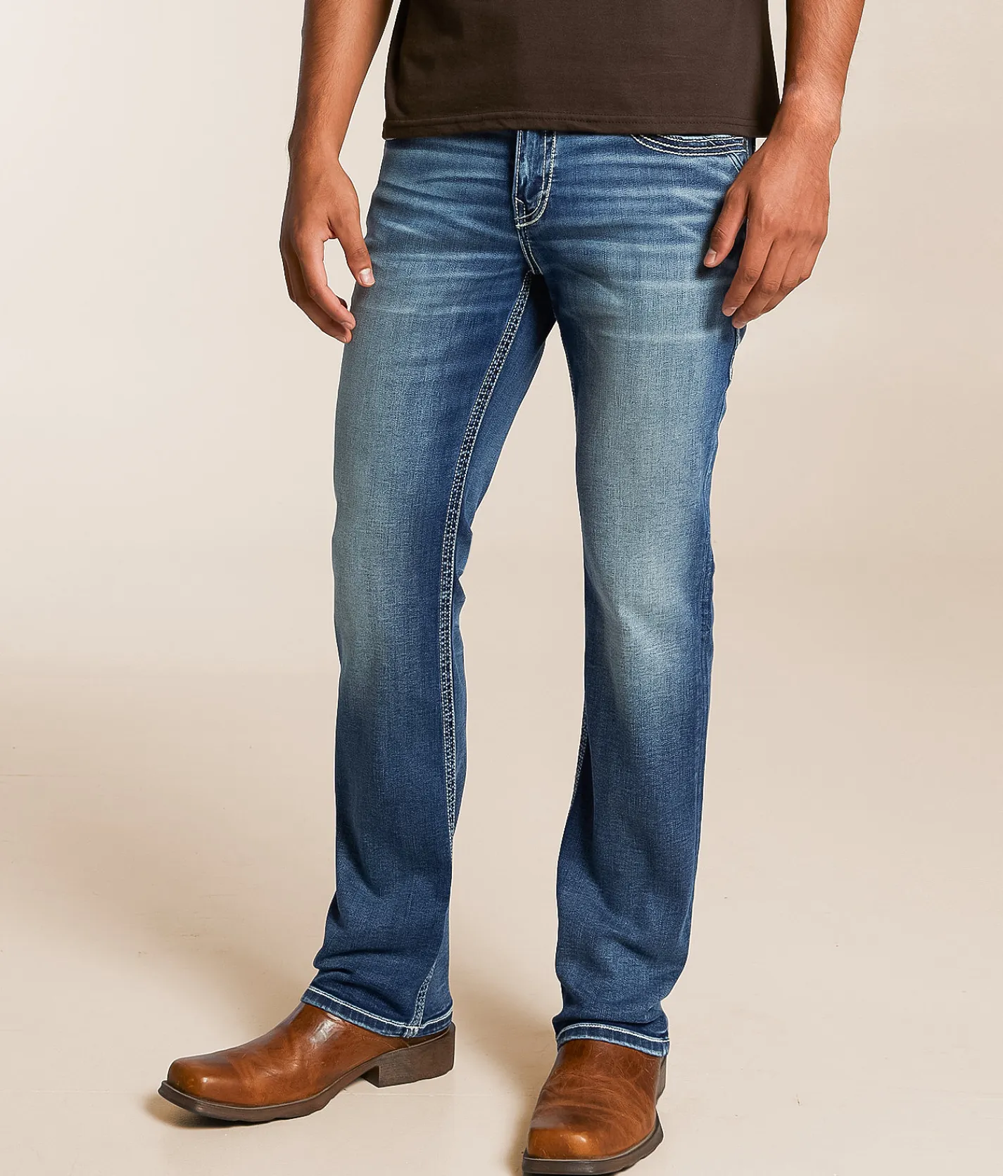 Bottoms | Buckle Black Three Boot Stretch Jean Brogan