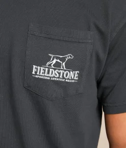 Fieldstone Three Labradors T-Shirt Pepper Discount