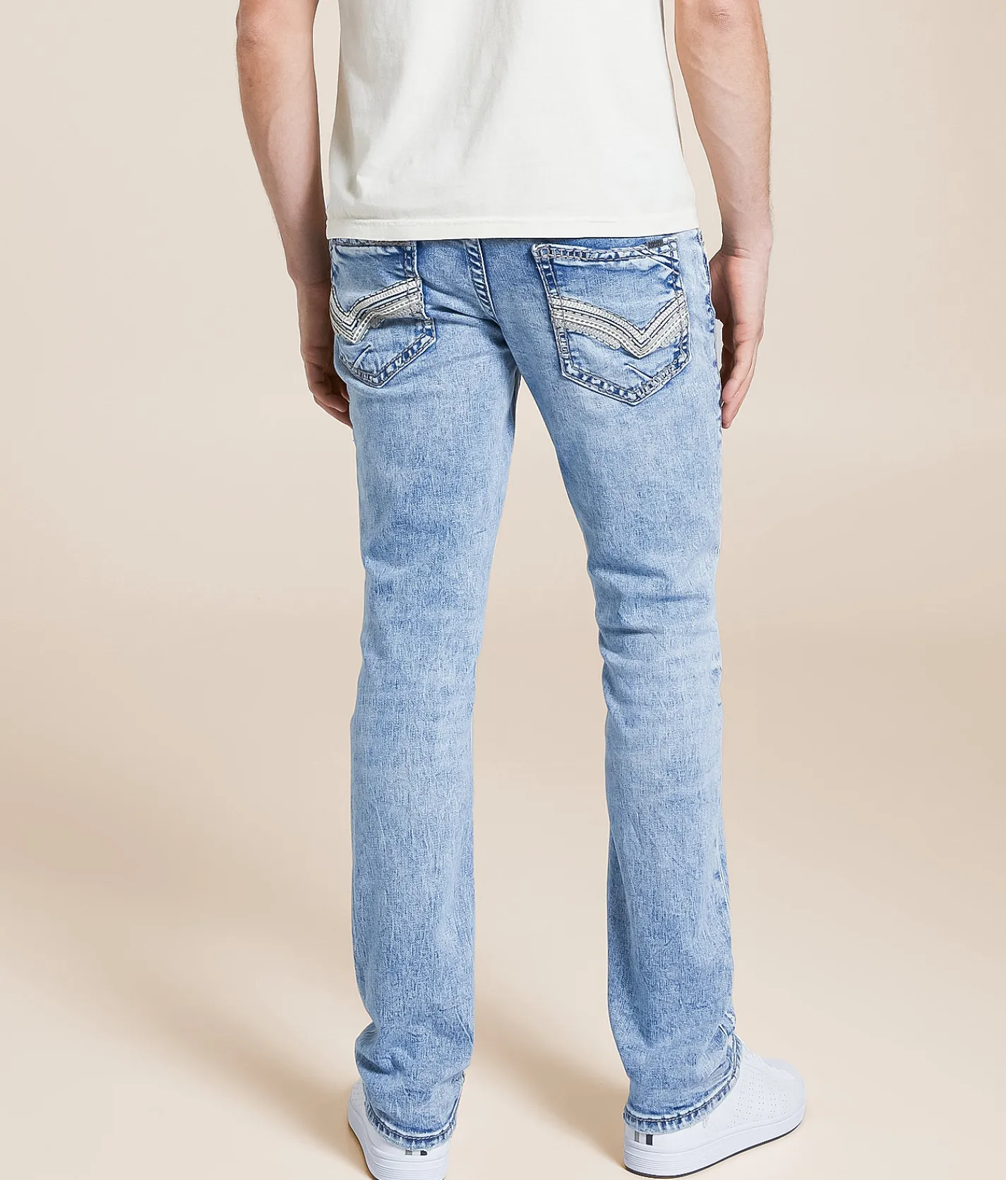 Buckle Black Three Straight Stretch Jean Spero New