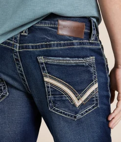 Buckle Black Jeans|Jeans | Buckle Black Three Straight Stretch Jean Bar Harbour