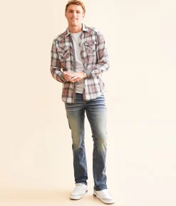 Bottoms|Buckle Black Jeans | Buckle Black Three Straight Stretch Jean Aldan