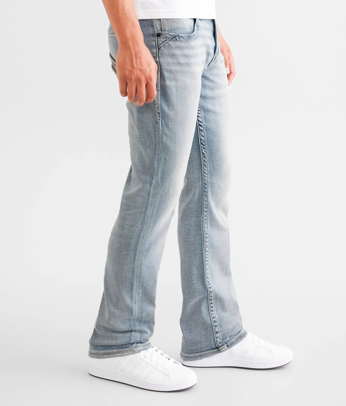 Sale Jeans|Bottoms | Buckle Black Three Straight Stretch Jean Miramar