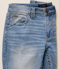 Buckle Black Three Straight Stretch Jean Barnett Clearance