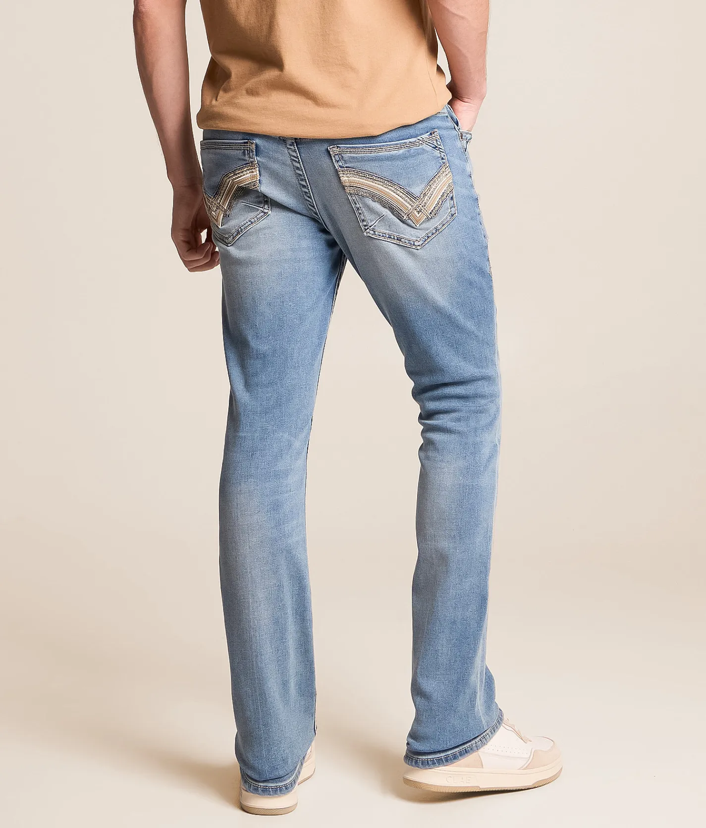 Buckle Black Three Straight Stretch Jean Barnett Clearance