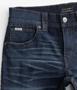 Buckle Black Three Straight Stretch Jean Corong Corong Beach Best