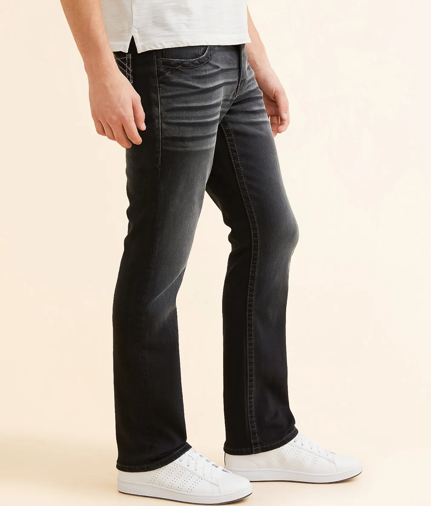 Bottoms|Buckle Black Jeans | Buckle Black Three Straight Stretch Jean Elm