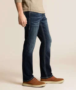 Buckle Black Three Straight Stretch Jean Chambers Hot