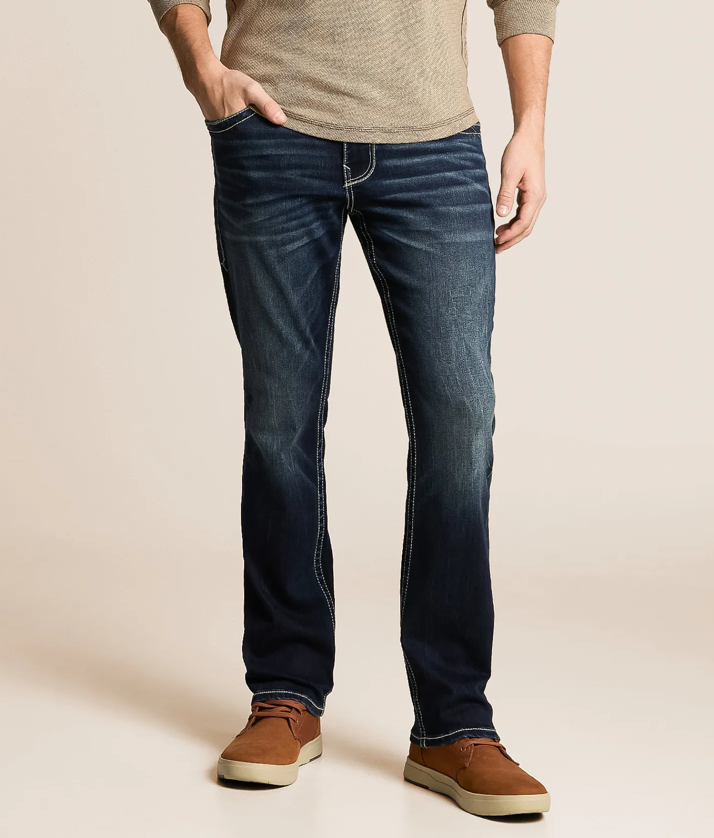 Buckle Black Three Straight Stretch Jean Chambers Hot