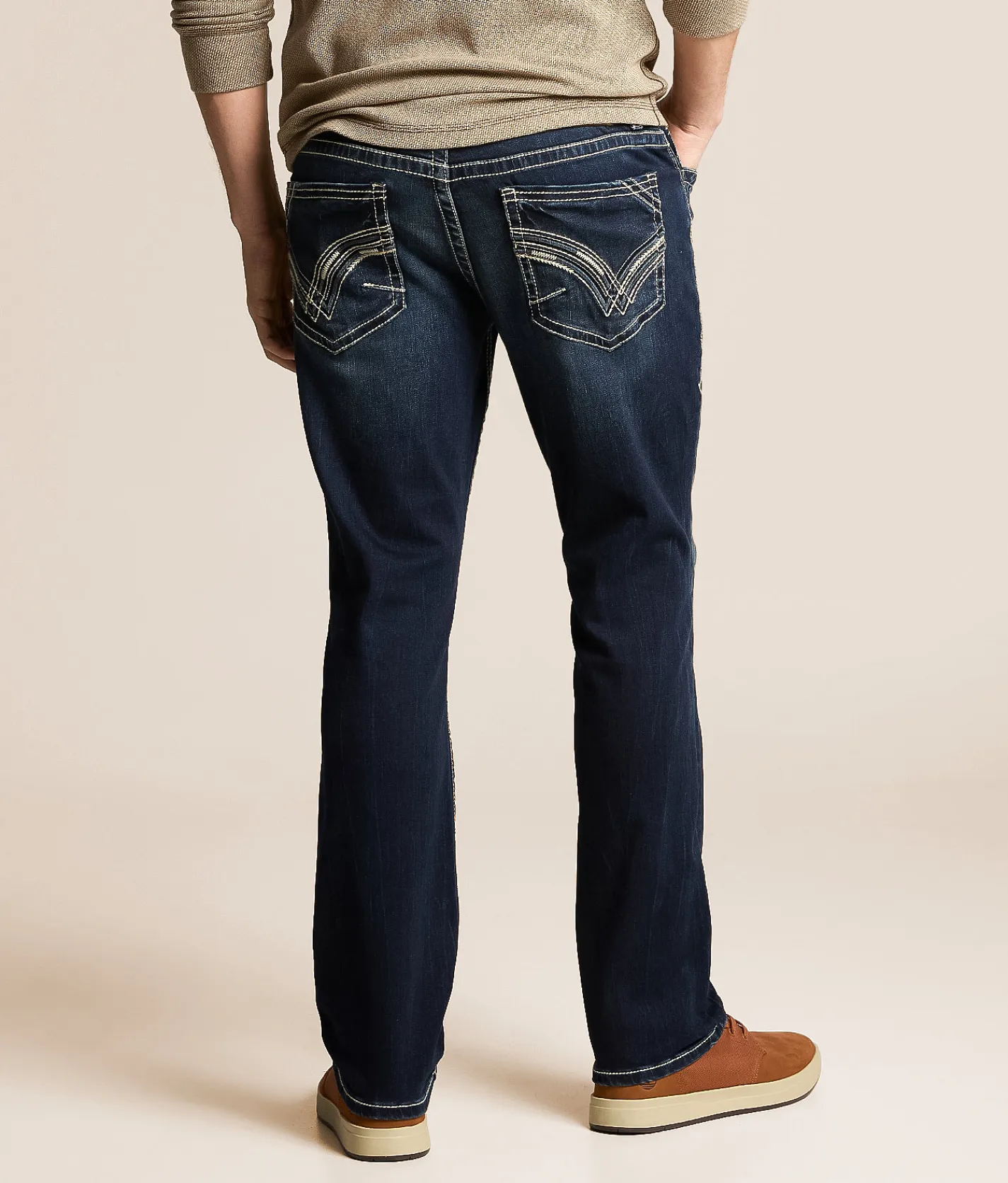 Buckle Black Three Straight Stretch Jean Chambers Hot