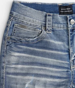Sale Jeans|Bottoms | Buckle Black Three Straight Stretch Jean Playa Varadero