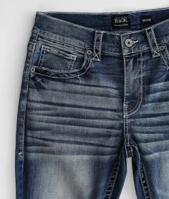 Buckle Black Three Straight Stretch Jean Chichen Itza Discount