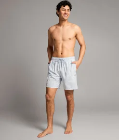 Bottoms|Swimwear | Maven Co-op Tidal Performance Stretch Swim Trunks Blue