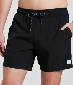 Maven Co-op Tidal Stretch Swim Trunks Black Online