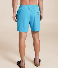Maven Co-op Tidal Stretch Swim Trunks Electric BLue Discount