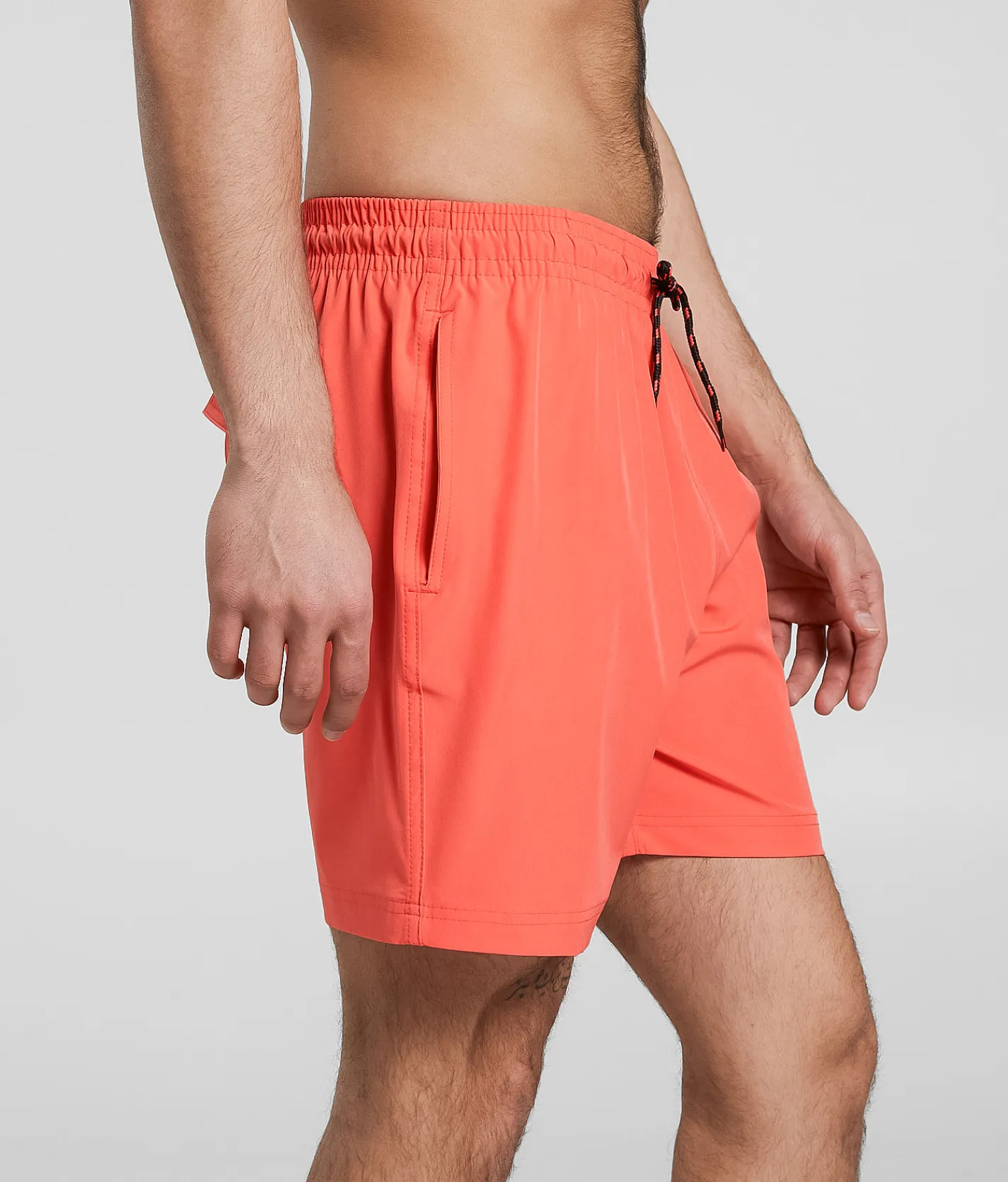 Bottoms | Maven Co-op Tidal Stretch Swim Trunks Bright Coral